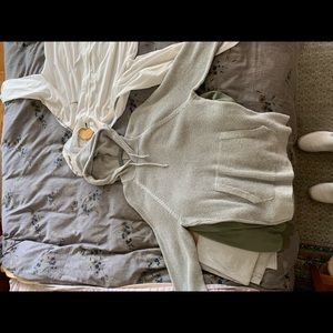 Abercrombie knit hoodie